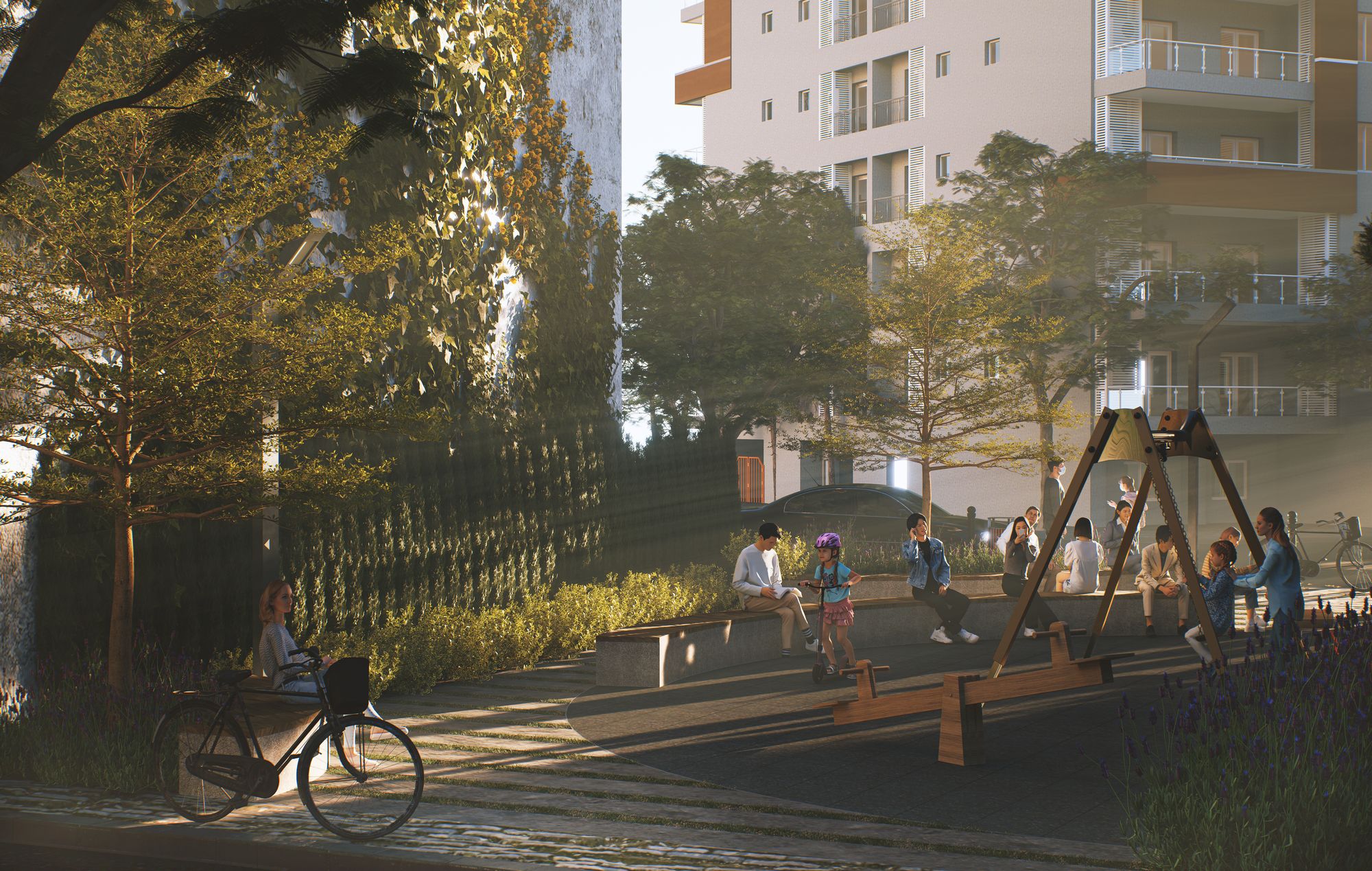 Cep Parklarında Emekli Sporcularla Spor Saati